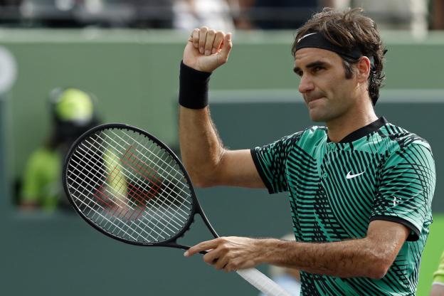 Roger Federer élimine Del Potro et file en huitièmes de finale à Miami
