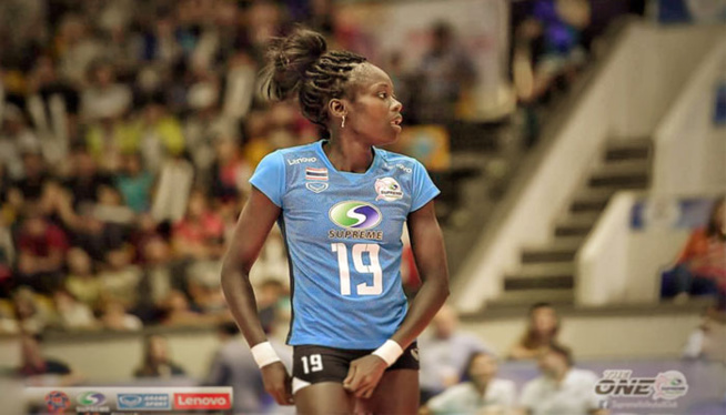 VOLLEY-BALL : Fatou Diouck en finale de la ligue asiatique des champions VOLLEY-BALL : Fatou Diouck en finale de la ligue asiatique des champions