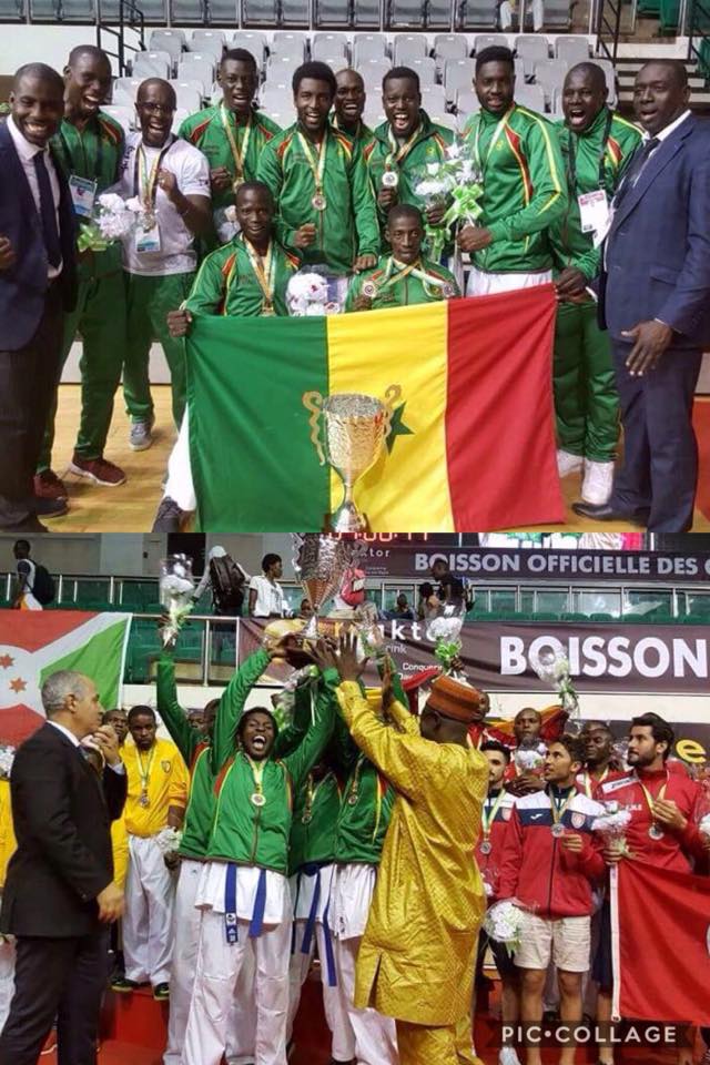 CHAMPIONNATS D'AFRIQUE KARATE: Le Sénégal remporte la finale par  équipe