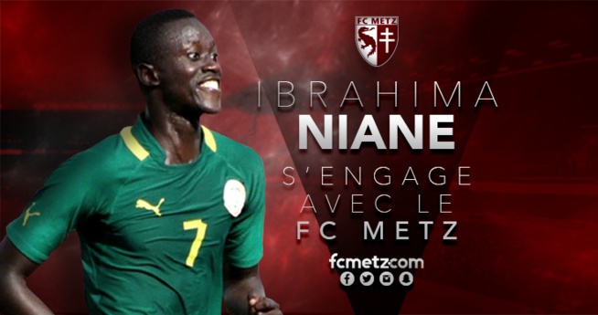 OFFICIEL: Ibrahima Niane rejoint le Fc Metz OFFICIEL: Ibrahima Niane rejoint le Fc Metz