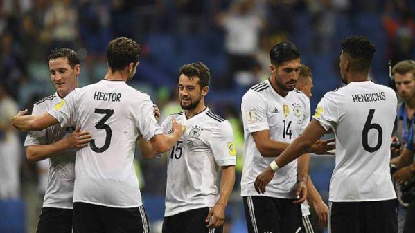 COUPE DES CONFEDERATIONS: L’Allemagne rejoint le Chili en finale COUPE DES CONFEDERATIONS: L’Allemagne rejoint le Chili en finale