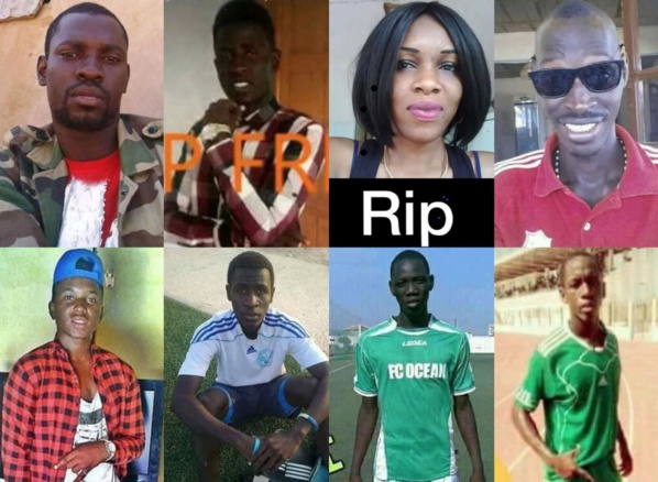DRAME DE DEMBA DIOP: Les noms des 8 supporters Mbourois décédés