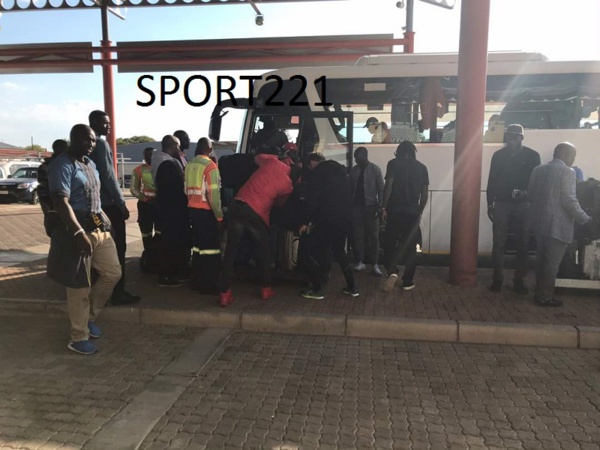 Après 12 heures de vol: Les Lions débarquent à Polokwane Après 12 heures de vol: Les Lions débarquent à Polokwane