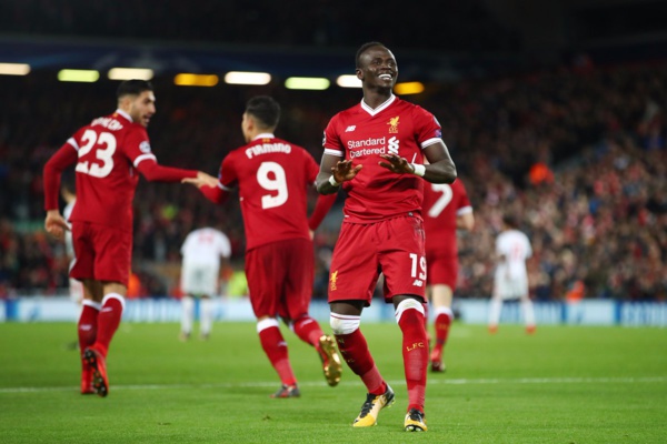 Liverpool : Sadio Mané marque son deuxième but en ligue des champions