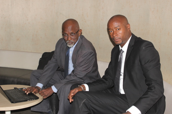 Le journaliste à la belle voix Jean Pierre Correa, Maître de cérémonie du lancement de Sport221 Le journaliste à la belle voix Jean Pierre Correa, Maître de cérémonie du lancement de Sport221