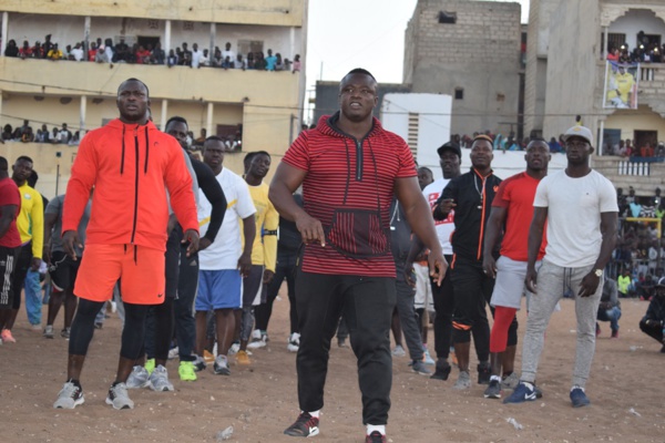 Les images de l'Open press de Modou Lô Les images de l'Open press de Modou Lô