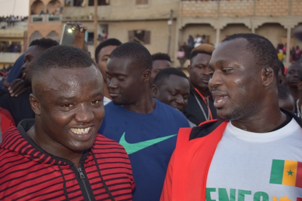 Les images de l'Open press de Modou Lô Les images de l'Open press de Modou Lô