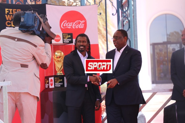 La Coupe du monde au Sénégal: les images de la cérémonie au Palais