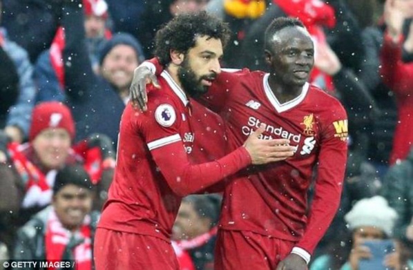 Premier League 31éme journée : Mané fait briller Salah qui a mis un quadruplé Premier League 31éme journée : Mané fait briller Salah qui a mis un quadruplé