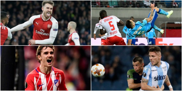 Europa League ¼ de finale aller : Arsenal, Lazio et L’Atletico Madrid se déchainent Europa League ¼ de finale aller : Arsenal, Lazio et L’Atletico Madrid se déchainent