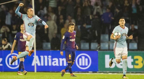 Le FC Barcelone neutralisé sur le terrain du Celta Vigo