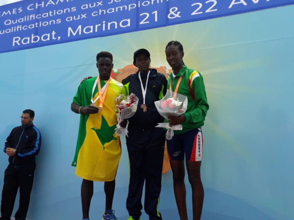 Championnat d'Afrique de Triathlon : Mamadou Diop et Anta Ndiaye sacrés champions Championnat d'Afrique de Triathlon : Mamadou Diop et Anta Ndiaye sacrés champions