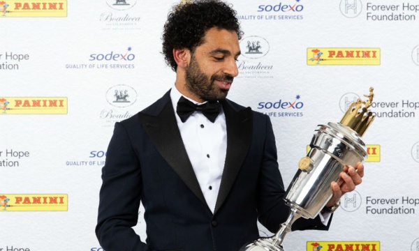 Premier League : Salah élu meilleur joueur de la saison Premier League : Salah élu meilleur joueur de la saison