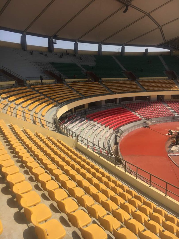 Visite du ministre des Sports et des promoteurs de lutte à l’arène nationale de Pikine Visite du ministre des Sports et des promoteurs de lutte à l’arène nationale de Pikine