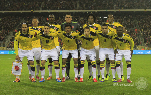 Colombie publication des 35 joueurs avec le capitaine Falcao aux commandes Colombie publication des 35 joueurs avec le capitaine Falcao aux commandes