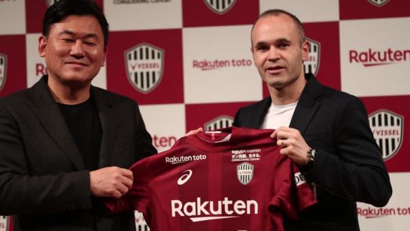 Officiel : Andrés Iniesta signe au Vissel Kobe (Japon)