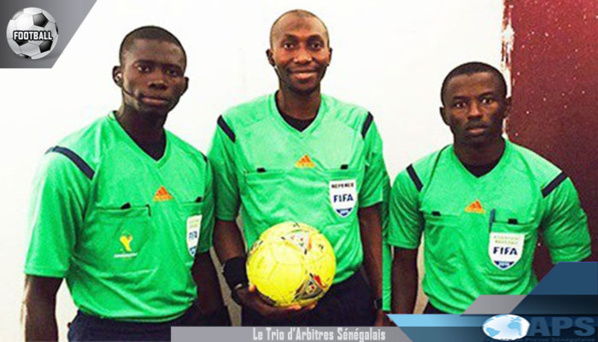 Un trio arbitral sénégalais pour l’histoire Un trio arbitral sénégalais pour l’histoire