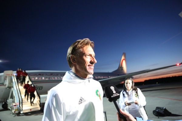 Le Maroc, première équipe africaine à fouler le sol russe