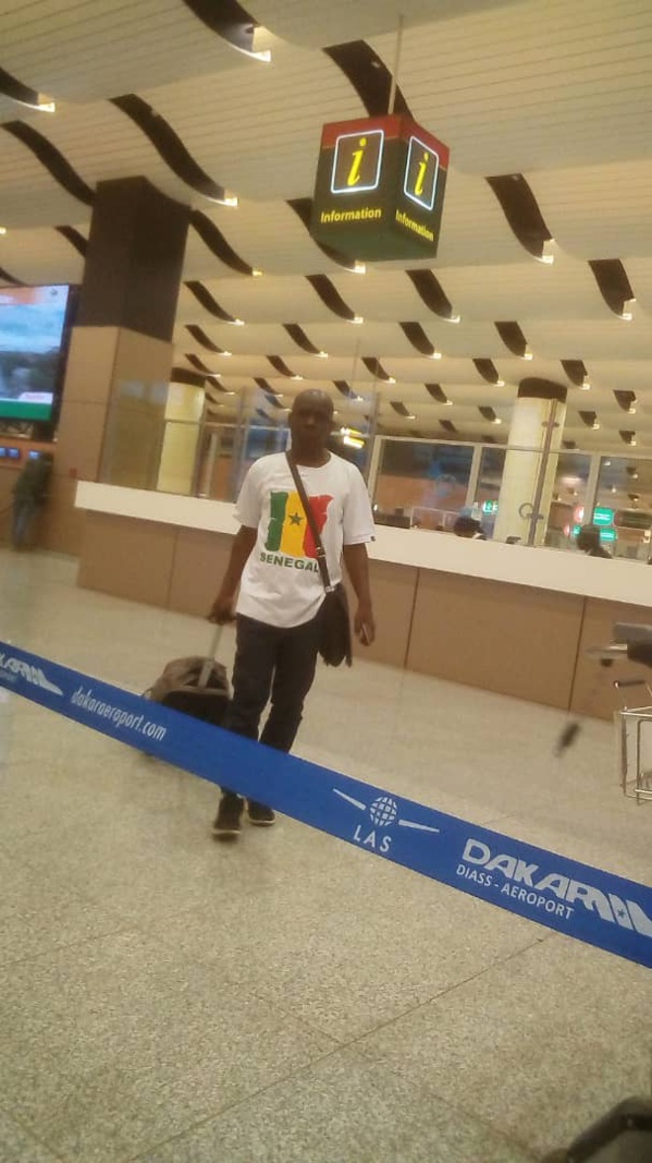 Amedine Sy de SPORT221 en route pour la Russie Amedine Sy de SPORT221 en route pour la Russie