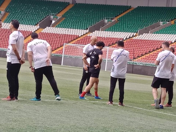 Egypte : Salah a repris les entrainements