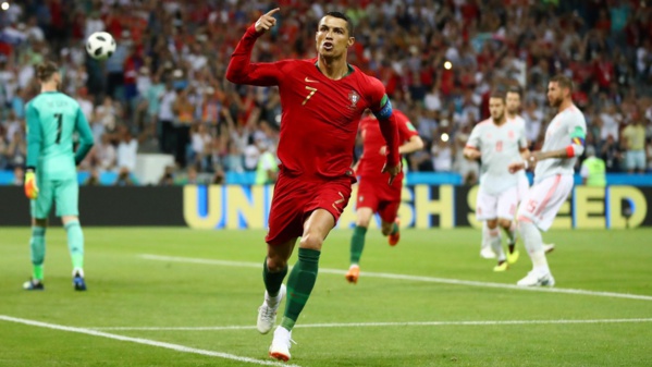 Cristiano Ronaldo offre le nul au Portugal face à l'Espagne avec un triplé (3-3)