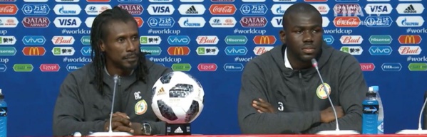 Aliou Cisse : « Notre seul objectif, c'est d’atteindre les 8èmes de finale» Aliou Cisse : « Notre seul objectif, c'est d’atteindre les 8èmes de finale»