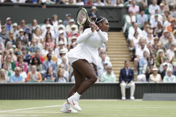 Serena Williams de retour en finale de Wimbledon après sa victoire sur Julia Goerges Serena Williams de retour en finale de Wimbledon après sa victoire sur Julia Goerges