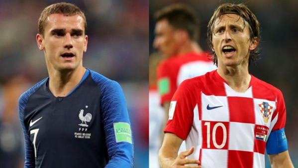 Finale Coupe du monde France-Croatie à 15H00 Finale Coupe du monde France-Croatie à 15H00