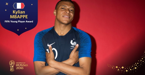 Coupe du monde 2018 : Mbappé le meilleur jeune joueur Coupe du monde 2018 : Mbappé le meilleur jeune joueur