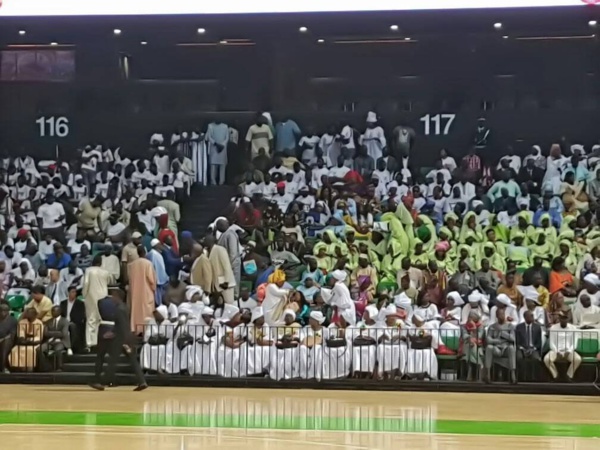 L'inauguration de Dakar Aréna en image