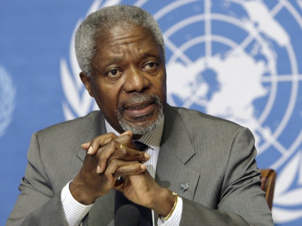 La CAF rend hommage à Kofi Annan