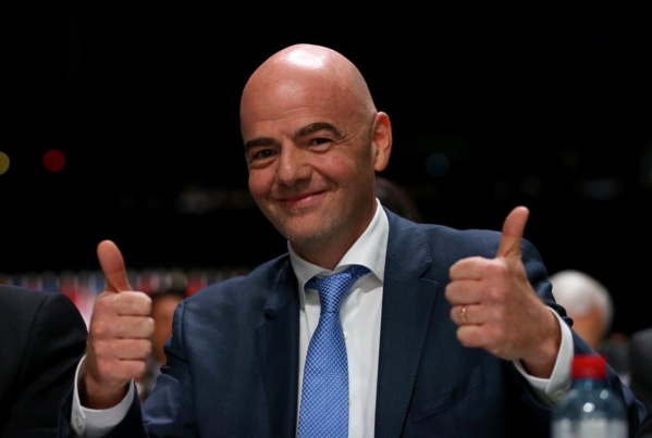Mondial russe : Gianni Infantino félicite la délégation sénégalaise Mondial russe : Gianni Infantino félicite la délégation sénégalaise