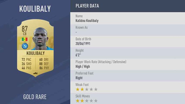 EA SPORT FIFA 19 : Sadio Mané et Kalidou Koulibaly parmi les 100 meilleurs EA SPORT FIFA 19 : Sadio Mané et Kalidou Koulibaly parmi les 100 meilleurs