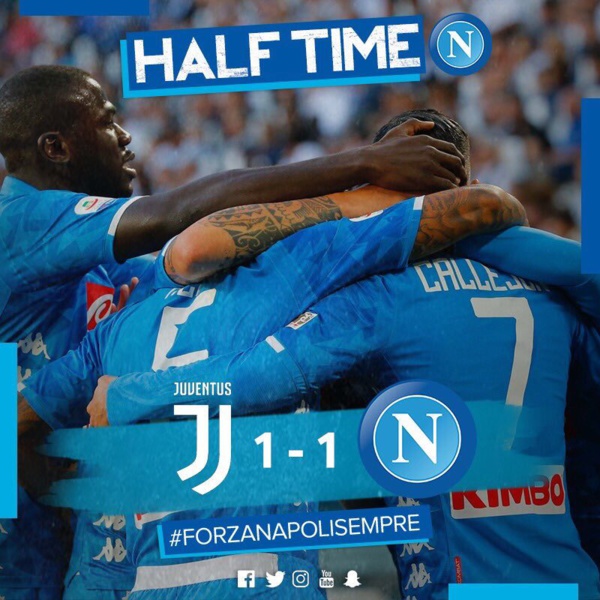 Italie : Kalidou Koulibaly et Naples punis par la Juventus, Inter sans Keita Baldé enchaine Italie : Kalidou Koulibaly et Naples punis par la Juventus, Inter sans Keita Baldé enchaine