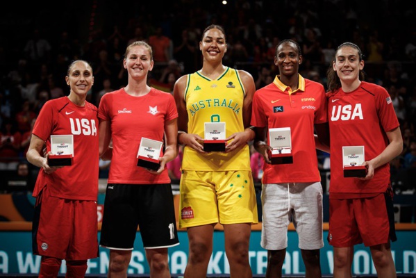 Coupe du monde basket 2018 : Breanna Stewart MVP, Astou Ndour dans le 5 majeures Coupe du monde basket 2018 : Breanna Stewart MVP, Astou Ndour dans le 5 majeures