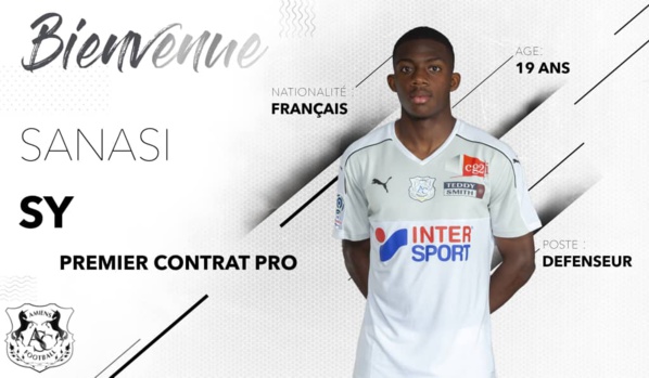 Amiens : Sanasi Sy signe pro Amiens : Sanasi Sy signe pro