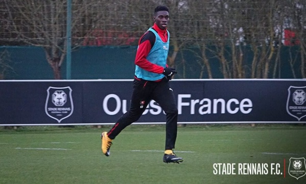 Rennes : Sarr a repris les entraînements