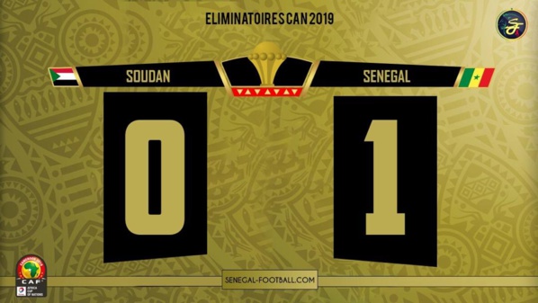 Match Sénégal-Soudan : Les « Lions » remportent la partie (1-0) et se qualifient à la CAN 2019. Match Sénégal-Soudan : Les « Lions » remportent la partie (1-0) et se qualifient à la CAN 2019.