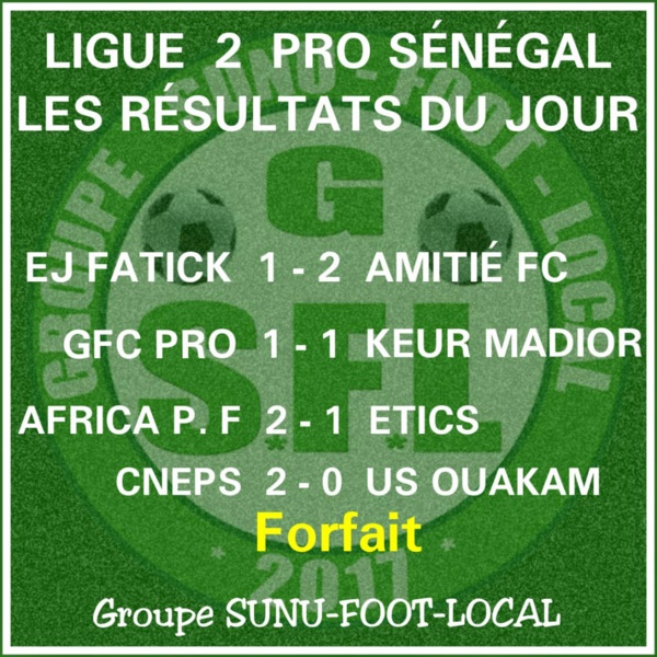 Ligue 2 (6e) – Insolite : Arrivé en retard, l’US Ouakam est déclaré forfait (2-0) face au CNEPS