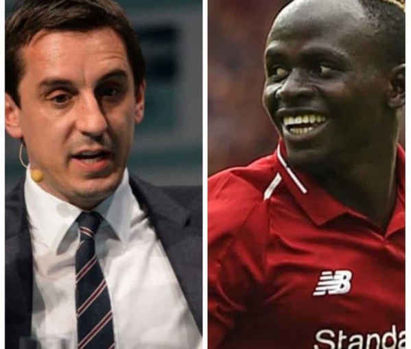 Sadio Mané félicité par Gary Neville
