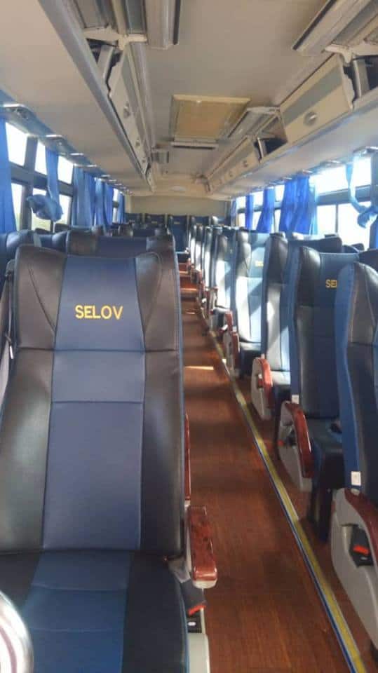 Bus mis à la disposition de la RS Berkane à Dakar