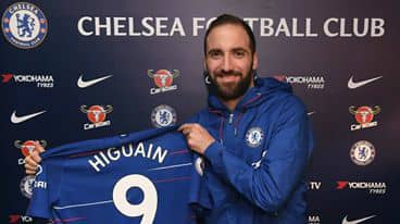 Officiel : Higuain a rejoint Chelsea