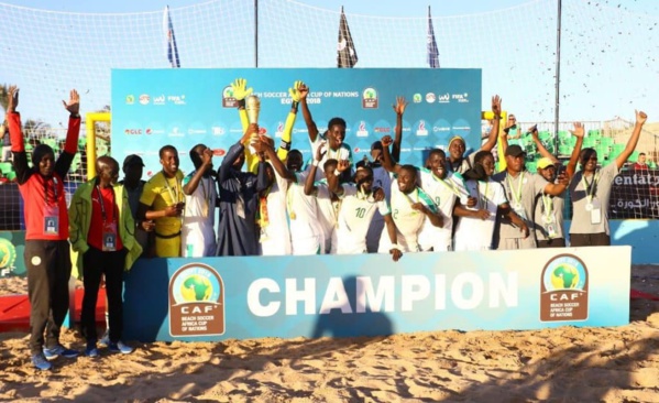 Beach Soccer : le Sénégal 10e du classement mondial !