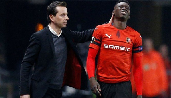 Europa League – Ismaïla Sarr blessé à la cheville après avoir provoqué un penalty