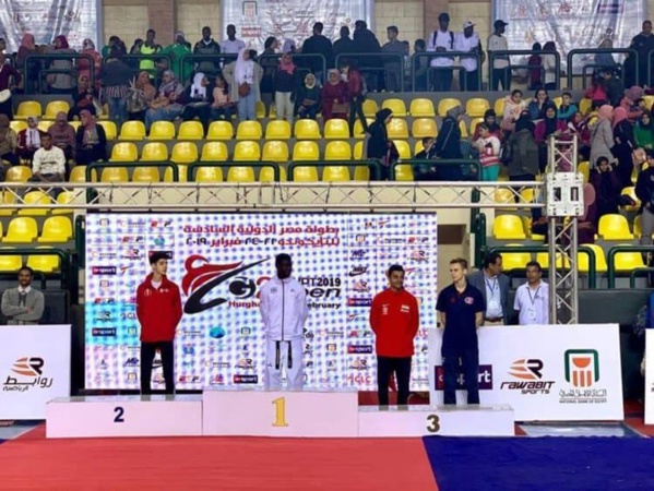 Open Egypte 2019 : Moustapha Kama médaillé d’or !