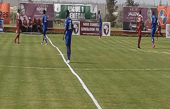 Ligue 1 : Génération Foot bat Gorée, NGB et Stade de Mbour se neutralisent