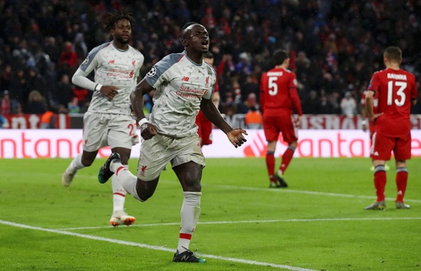 Ligue des champions : Sadio Mané le onze type de la semaine Ligue des champions : Sadio Mané le onze type de la semaine