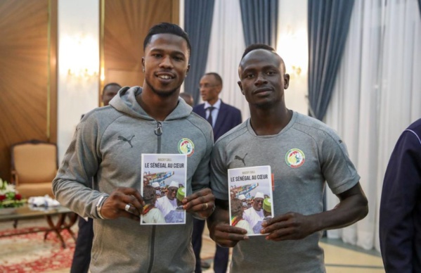 Sadio Mané et Keita Baldé reçus par le Président Macky Sall