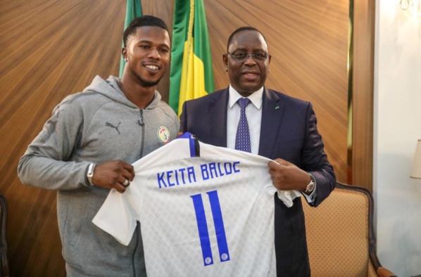 Sadio Mané et Keita Baldé reçus par le Président Macky Sall