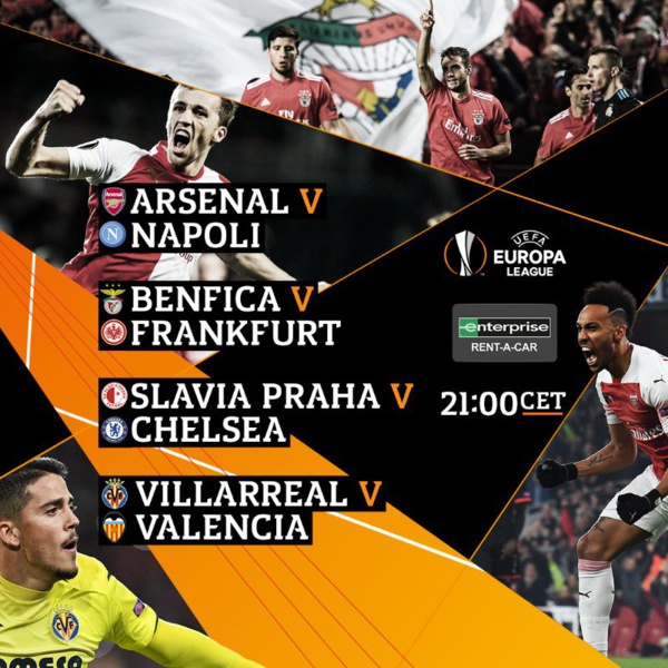 Europa League : Aubameyang reçoit Kalidou Koulibaly, Villareal accueille Valence Europa League : Aubameyang reçoit Kalidou Koulibaly, Villareal accueille Valence